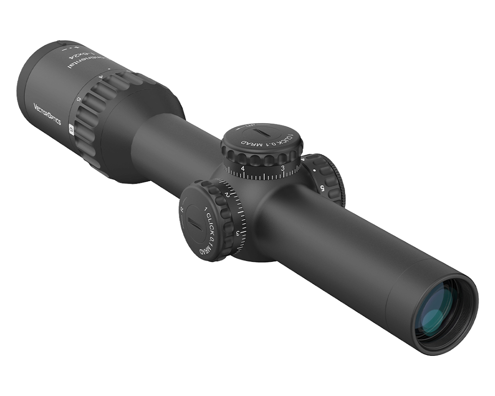 Vector Optics Continental 1-6×24 & マウント Vector Optics - luneta Continental 1-6x24 Tactical LPVO 30mm